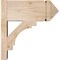 Ekena Millwork Merced Arts & Crafts Smooth Outlooker, Douglas Fir, 7 1/2"W x 16"D x 16"H OUT08X16X16MRC03SDF - alternate 2